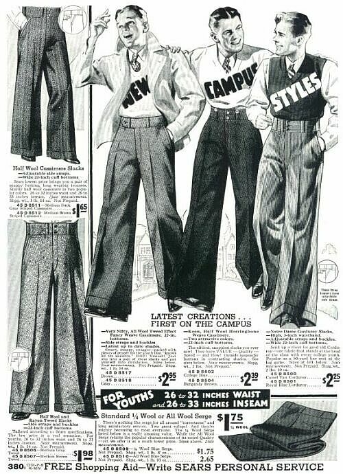 World War Fashion. Men came back from World War I
